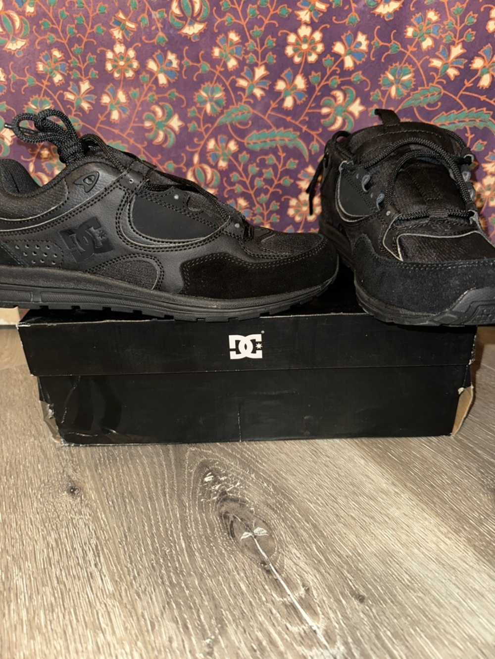 DC Shoes all black Kalis lite Brand New Sz 10